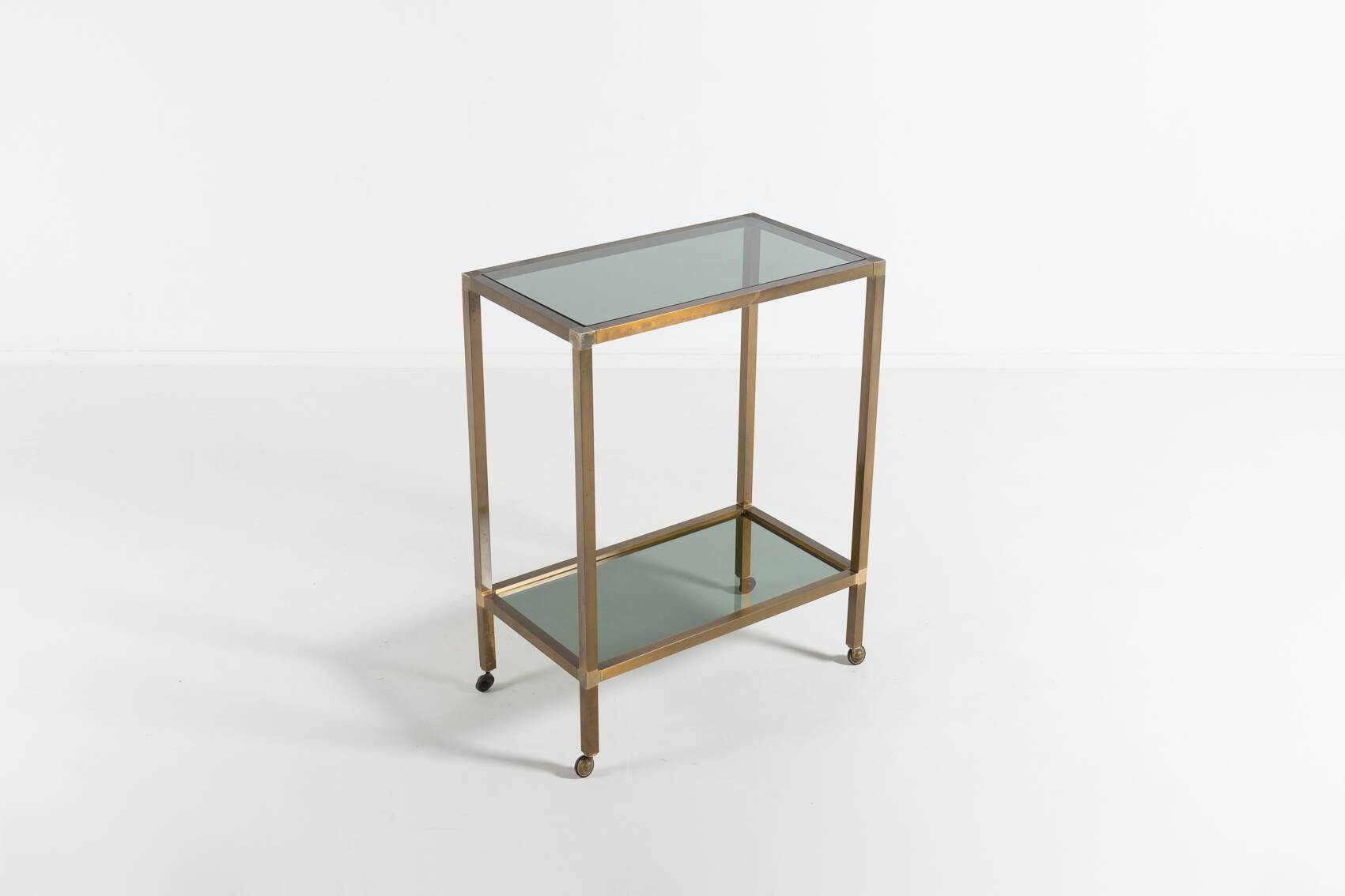 Vintage serving cart/side table, 1970’s Italy