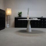 Angelo Mangiarotti ‘M1’ Dining Table in Solid Carrara Marble