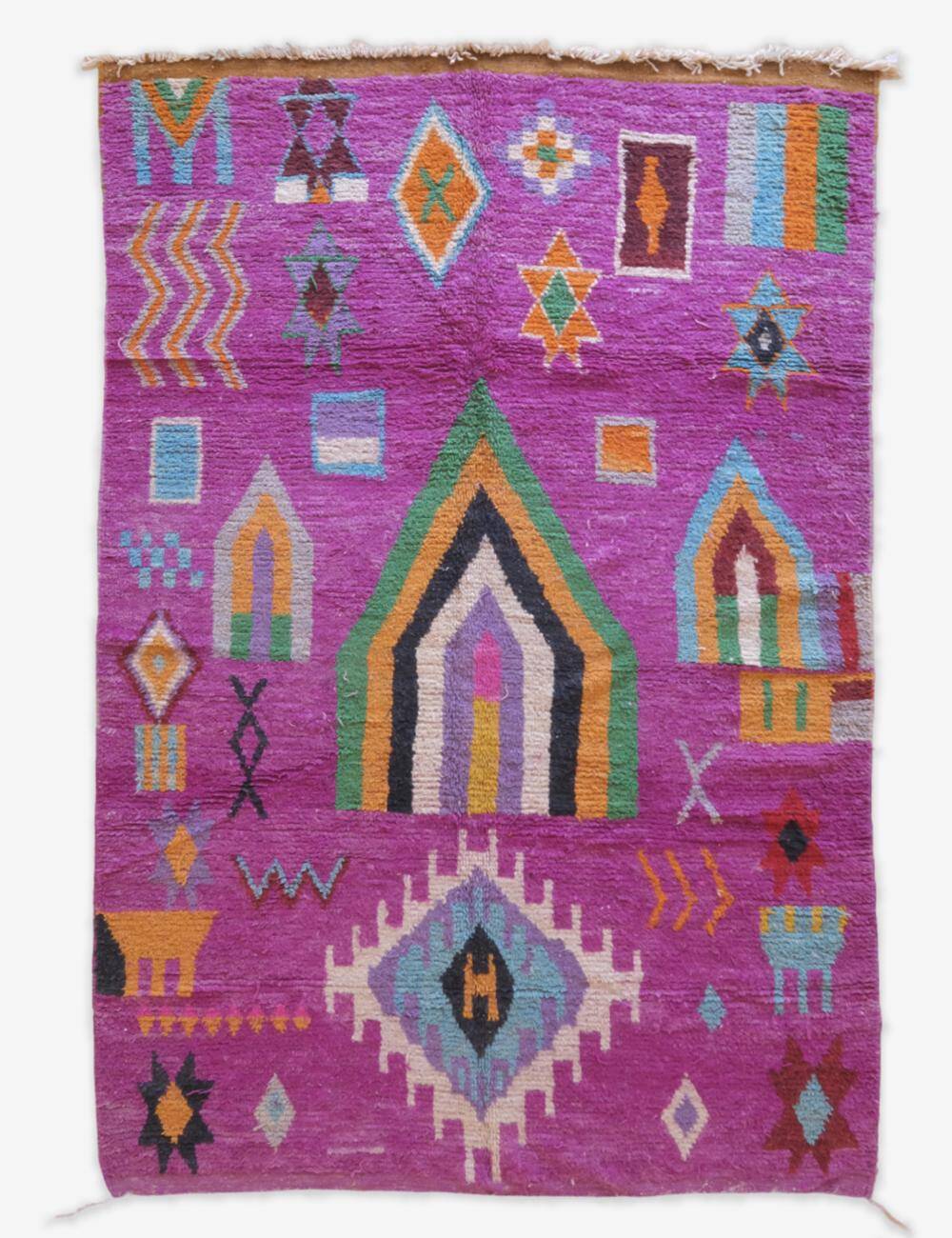 Colorful Berber Rug - 319 x 203 cm