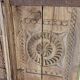 Old wooden door