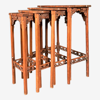Rosewood nesting tables