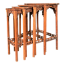 Rosewood nesting tables