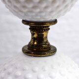 Glass table lamp 1950