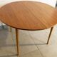 Table de repas scandinave en palissandre clair des années 60