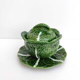 Vintage ceramic cabbage soup bowl
