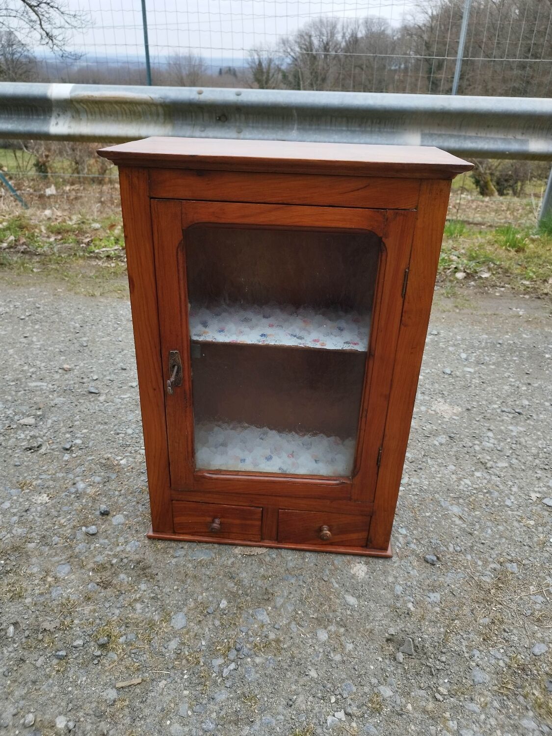 Cabinet pharmacy cabinet a drawer door