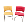 Pair of chairs 80s