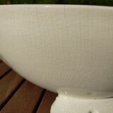 Cabin sink original liner, cracked faience