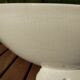 Cabin sink original liner, cracked faience