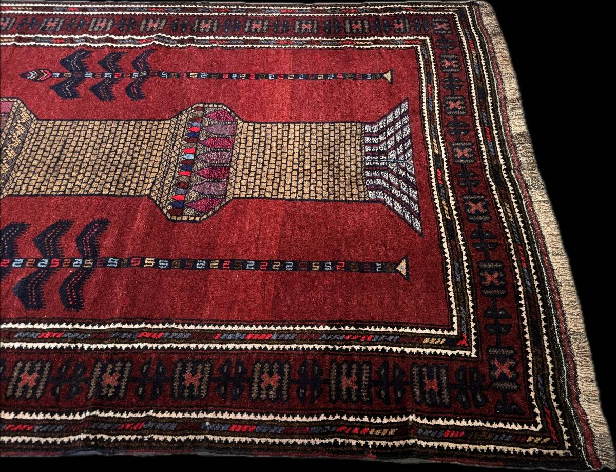 Afghan Balouch rug 185x130 cm