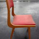 Ensemble de 6 chaises des années 50