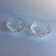 Glass candle holders