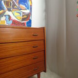 Vintage dresser of the 60s teak stamped
