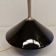 Royal Copenhagen Table Lamp made of hard pressed black glass