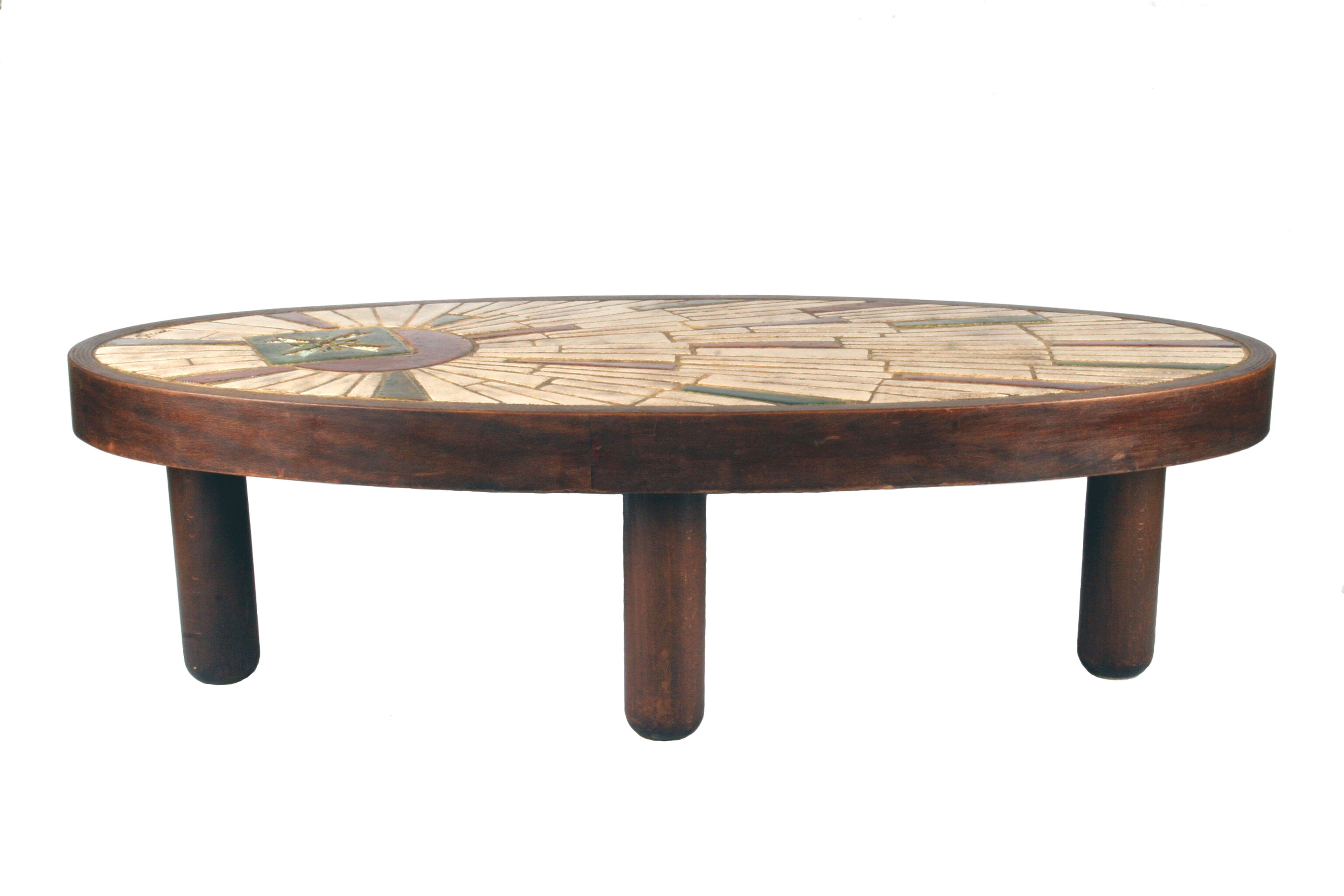 Vallauris coffee table ceramic 1960