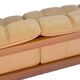 Norwegian modern ekornes teak & leather 3 seater sofa, model montana, 1970’s