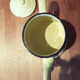 Cafetière émaillé vert mint