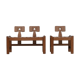 French Guillerme et Chambron lounge chairs