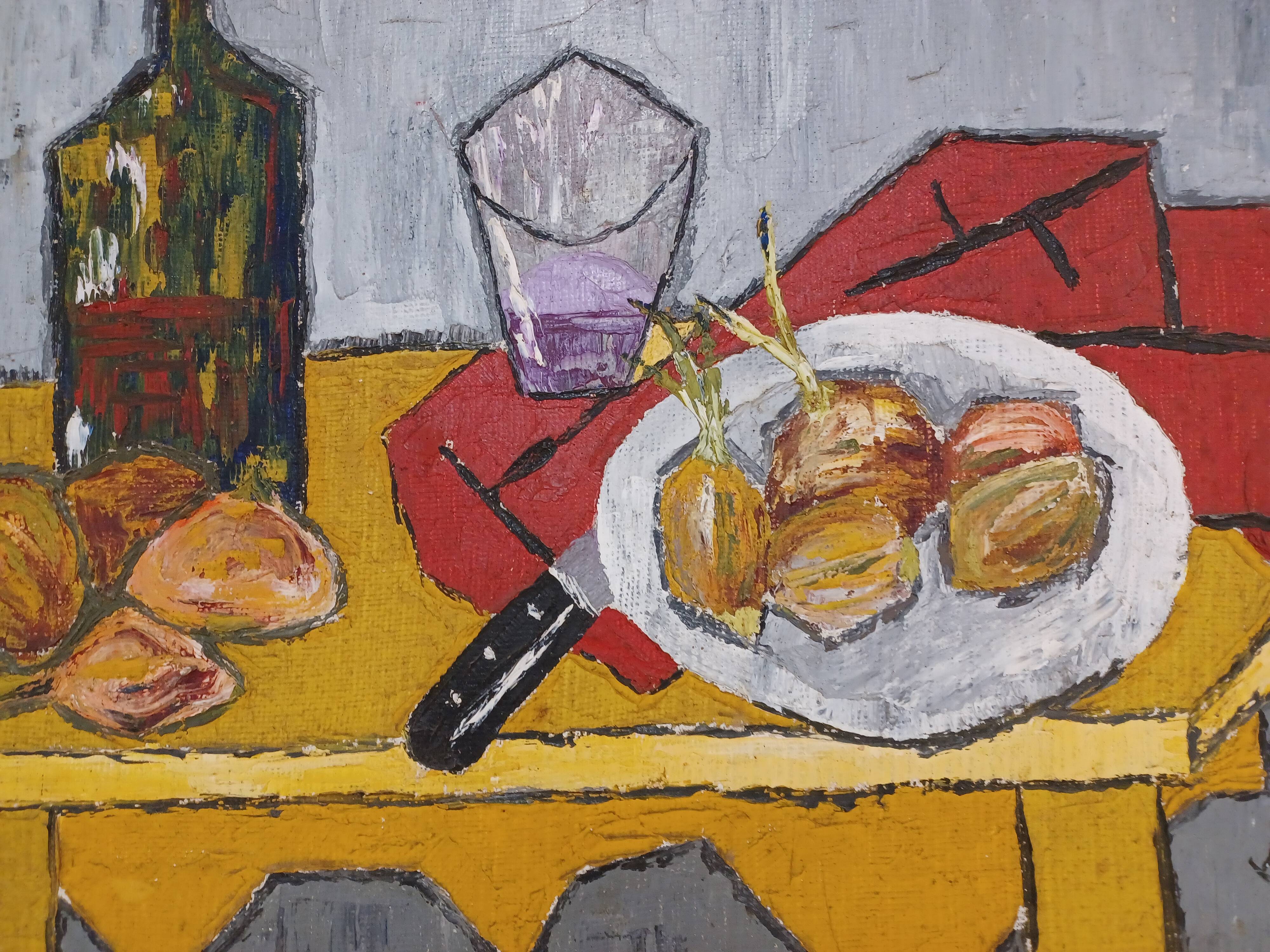 Still life, cubism 1930