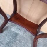 Work table - In mahogany and mahogany veneer - 19th century