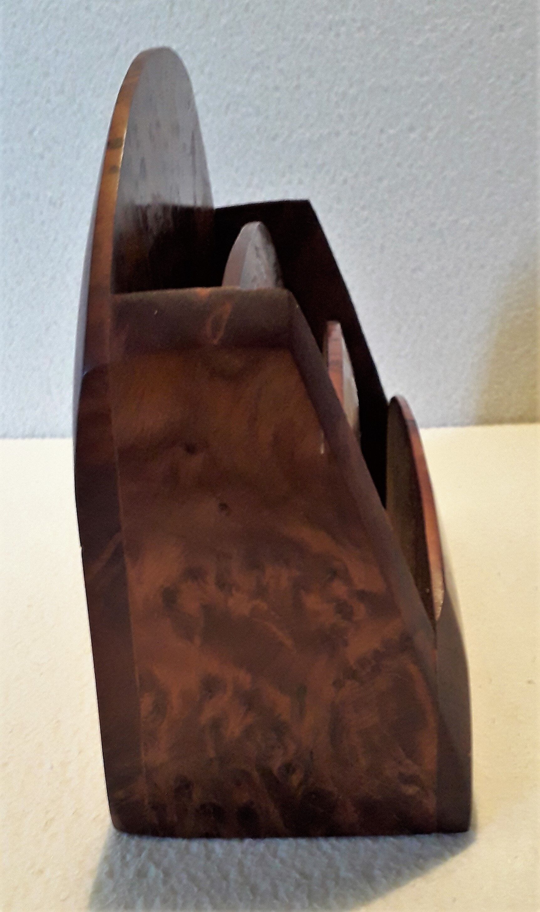 Magnifying glass mail sorter