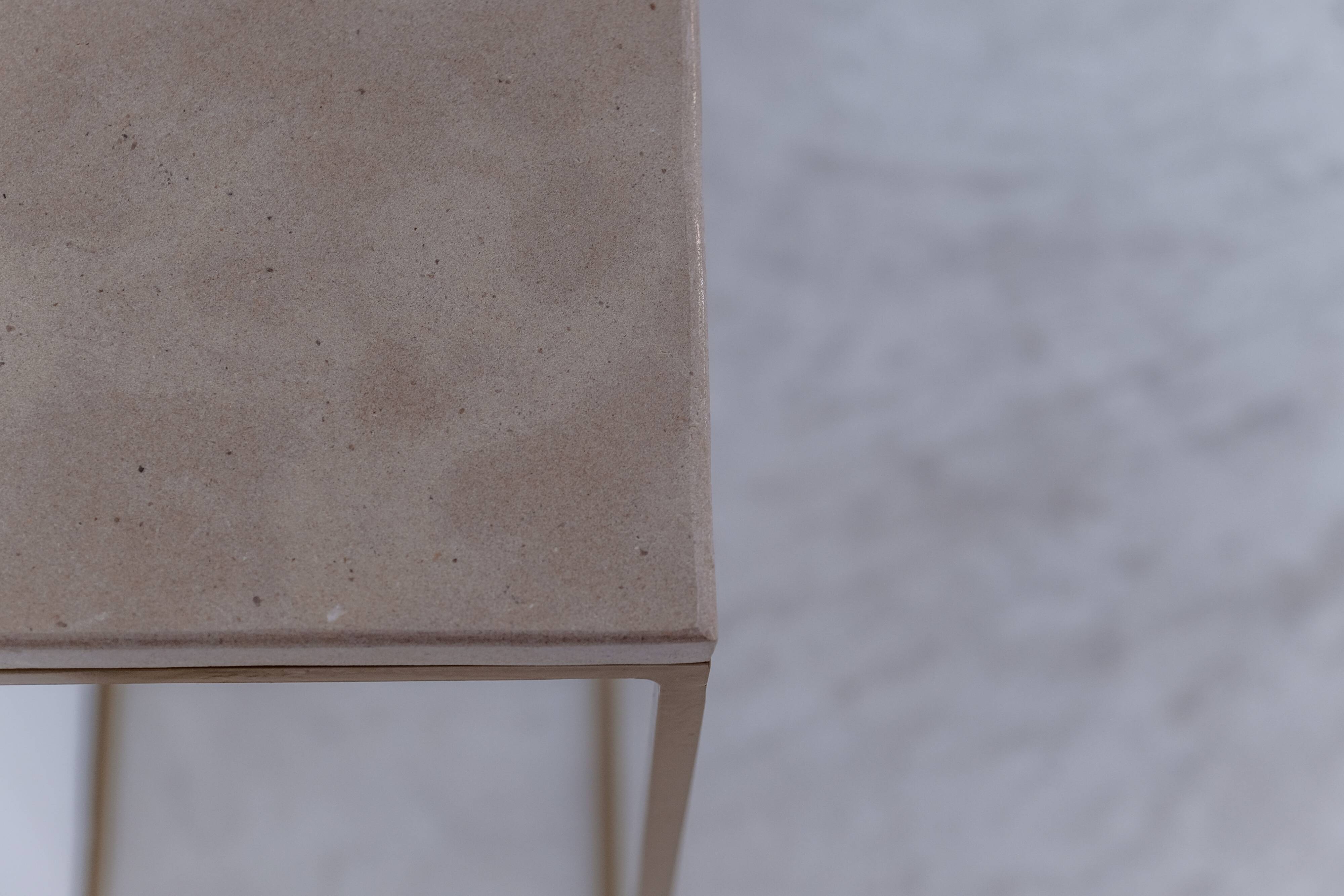 Florence marble console L100 x P30 x L85