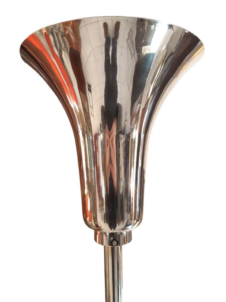 Chrome floor lamp 1930