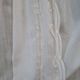 Voile De Berceau ancien avec dessus de lit assorti