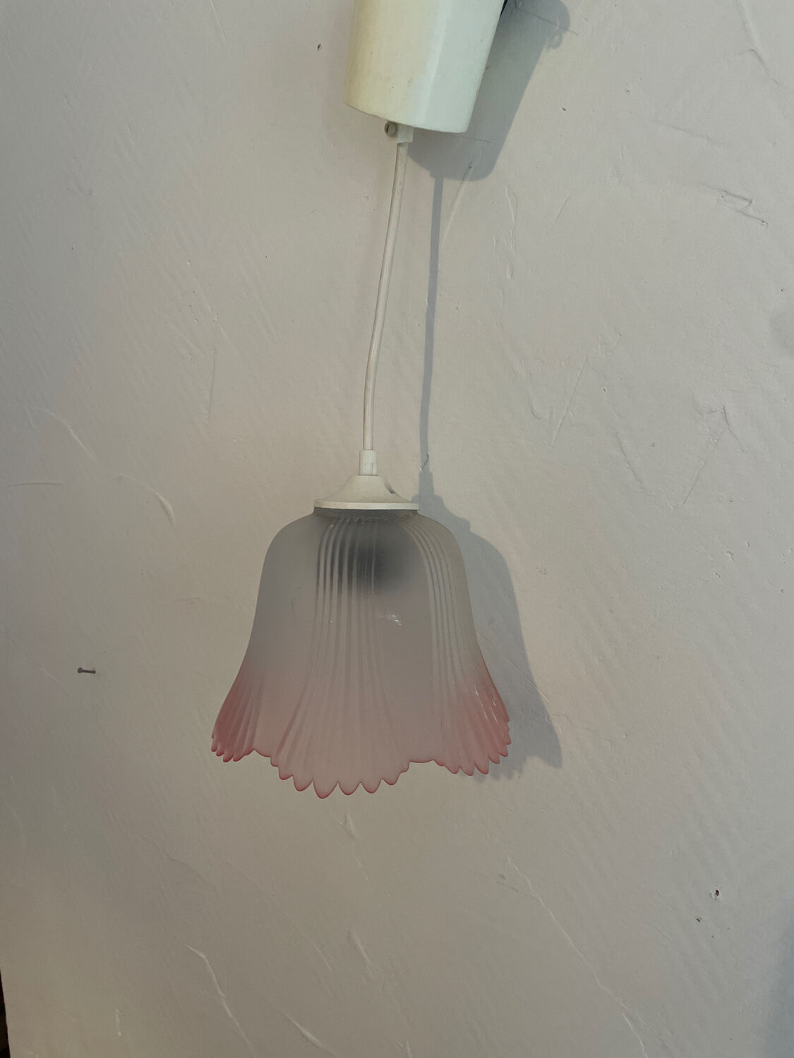 Rosé chandelier
