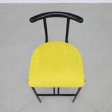 4x Postmodern Barstool in Memphis Style, 1980s