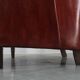 Fauteuil en cuir vintage, Tchécoslovaquie
