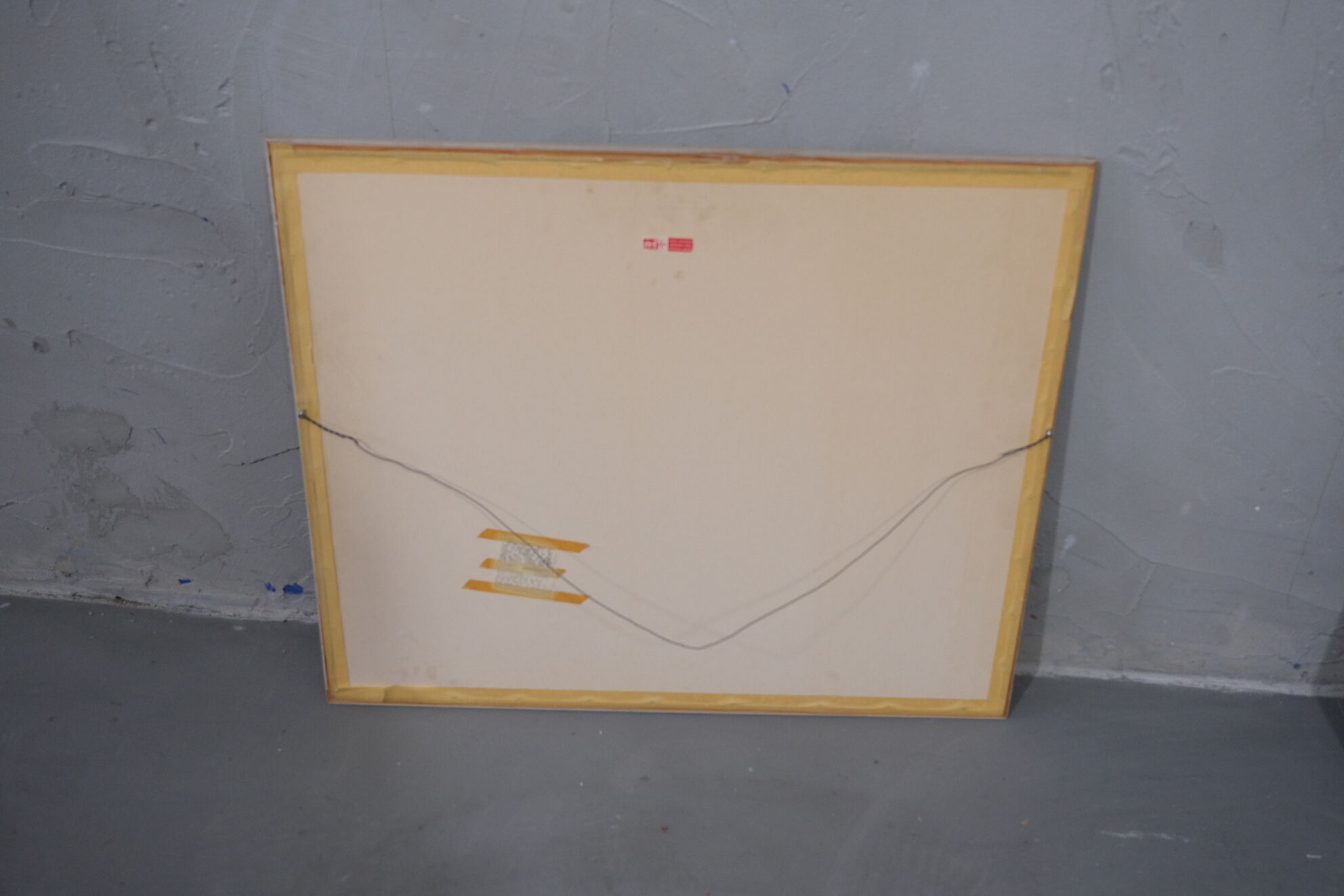 Original Lithograph by listed Swedish Artist Hugo Zuhr, Signed, 1960's