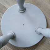 Grey-blue tripod stool