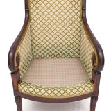 Duo of shepherdesses, Empire era. Silk velvet