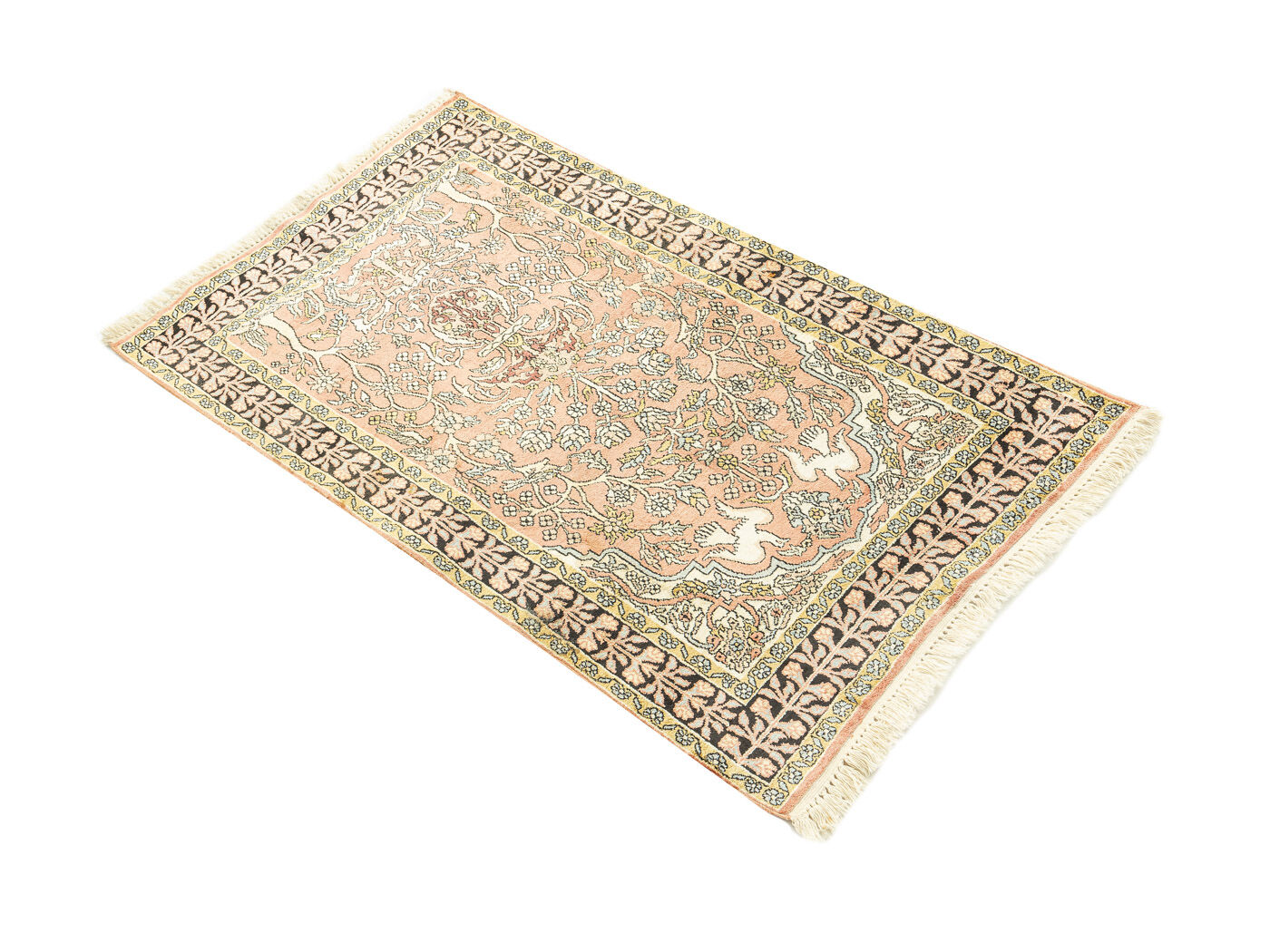 1960s cashmere carpet, 95 x 170