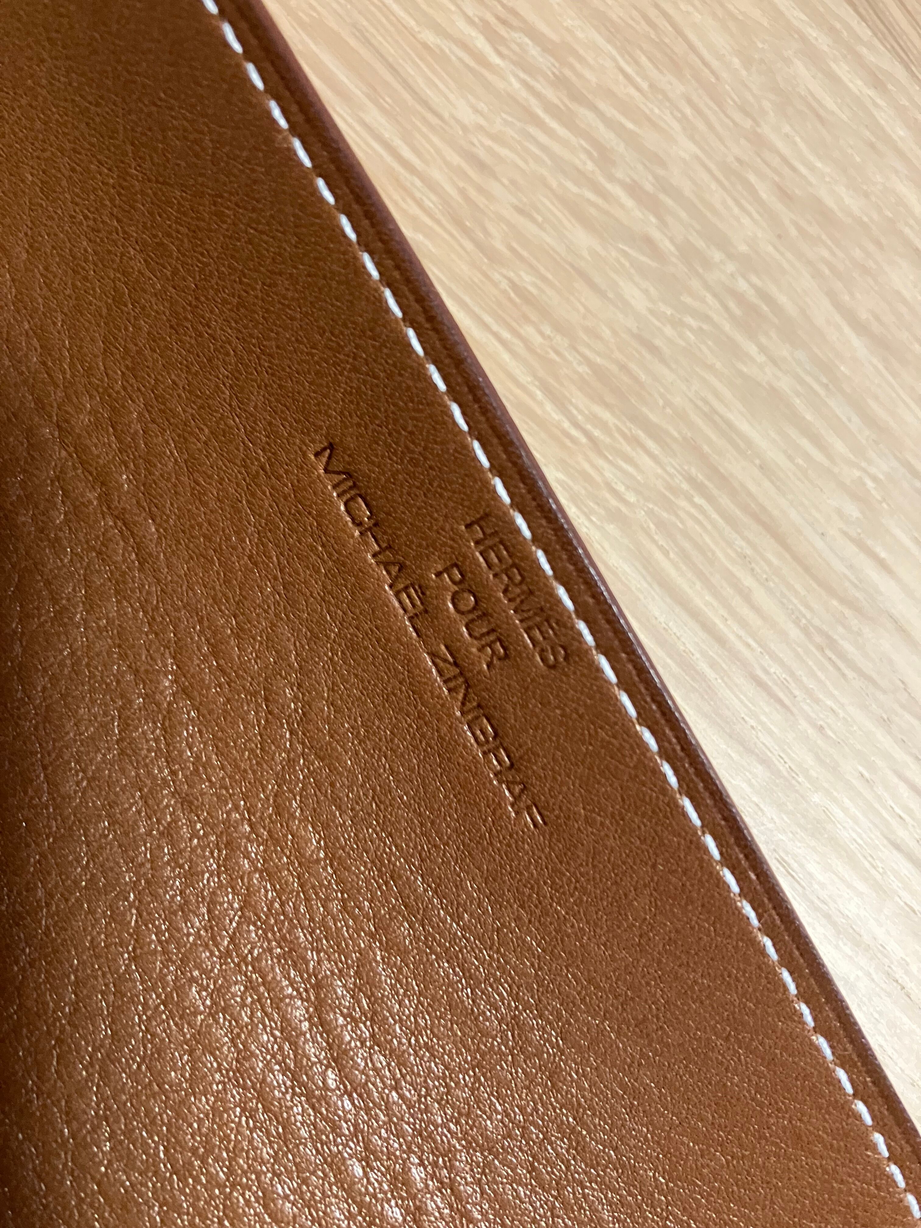 Hermès leather pocket vacuum