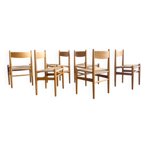Ensemble de 6 chaises - hans wegner