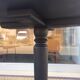 Table oak and black