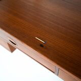 Teak modular shelving unit, Danish design, 1960s, manufactured by Hansen &