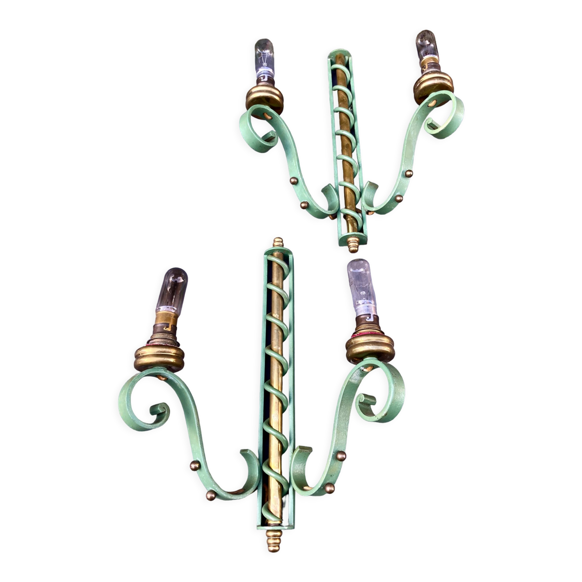 Pair of wall lamps 1940/1950