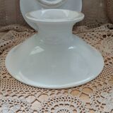 2 white porcelain fruit bowls