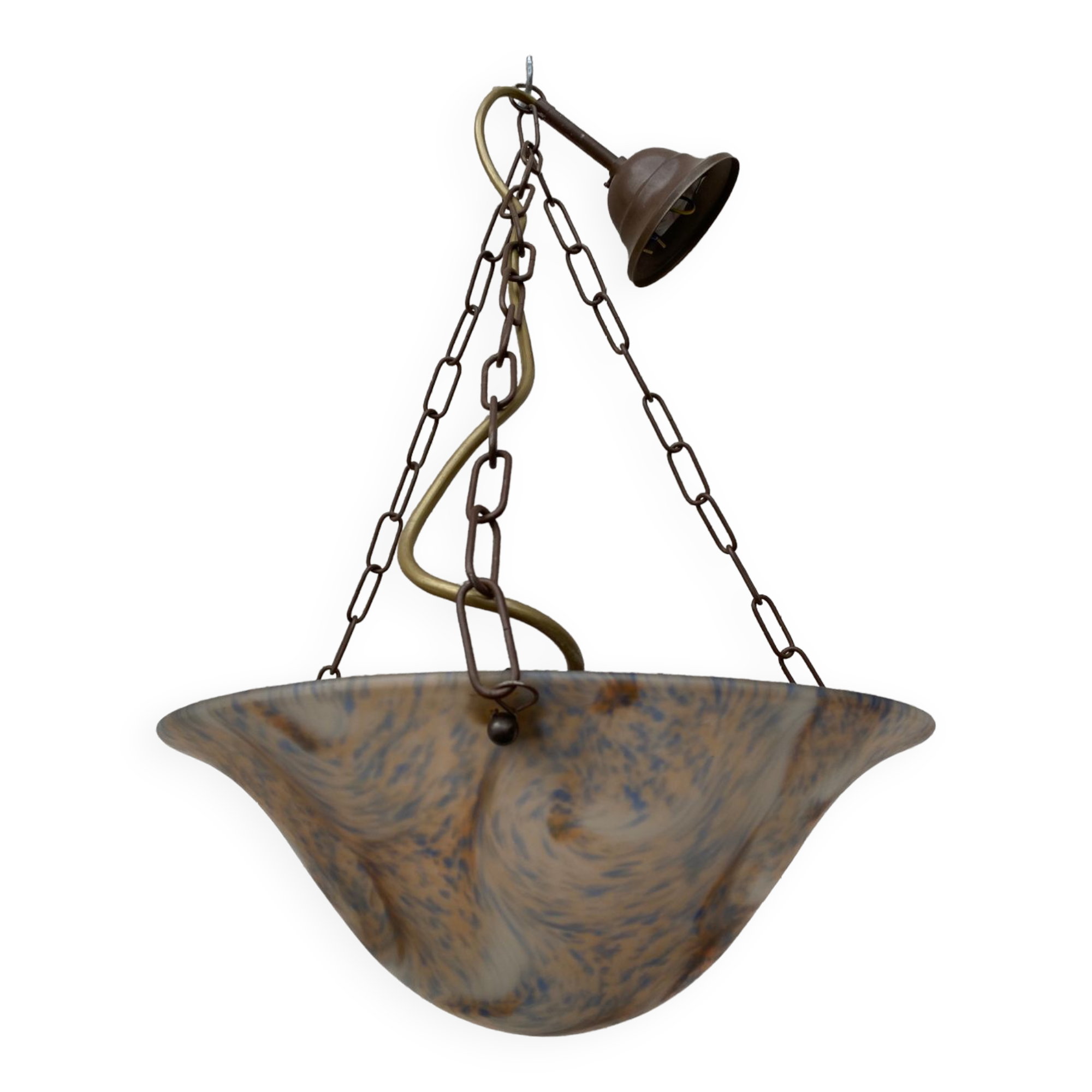 Art deco pendant lamp