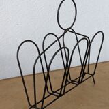 1950s metal magazine rack