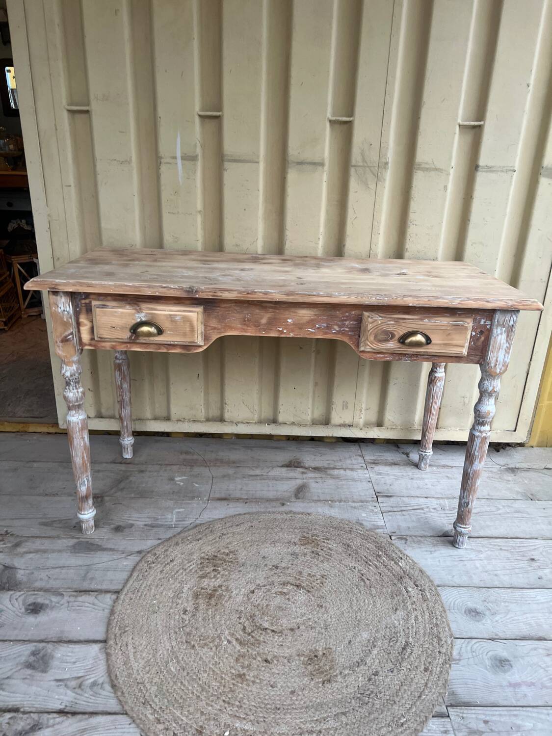 Table patinée