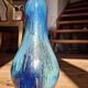 Iridescent vase Alphonse Cythère 1861-1941 26 cm signed Art Deco period 1920