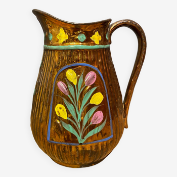 Jersey earthenware pitcher