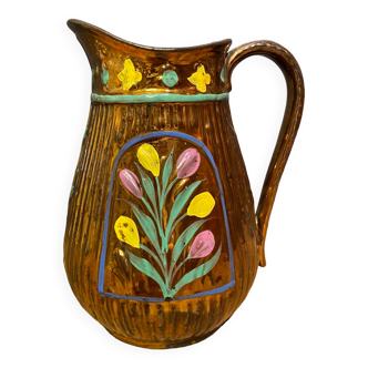 Jersey earthenware pitcher