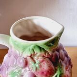 Pastel fruit slip pitcher