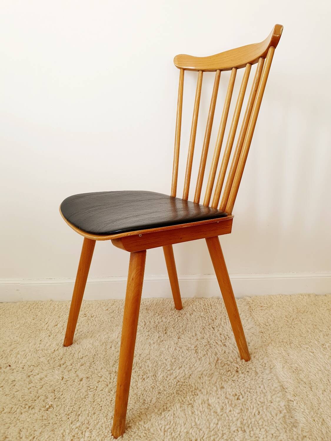 6 Sonata 842 chairs by Baumann, 1960