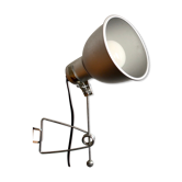 Industrial lamp with pliers